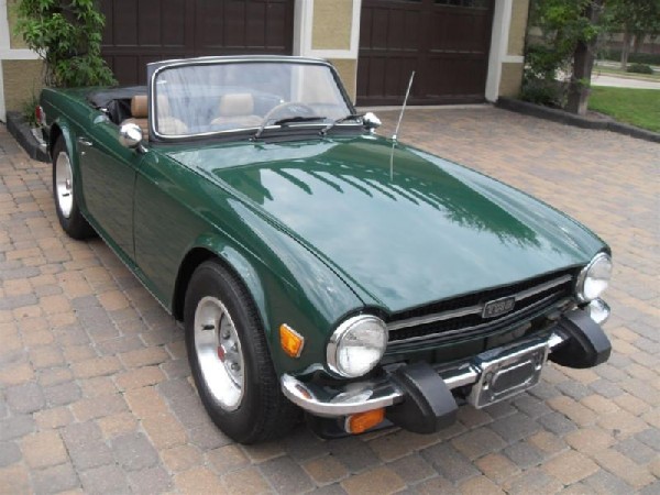 1976 Triumph TR6, Roadster, French Blue