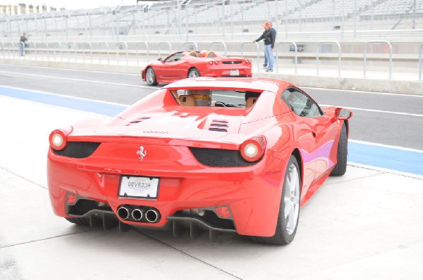 Ferrari Track Day at the Circuit Of The Americas Track in Austin, Texas 12/