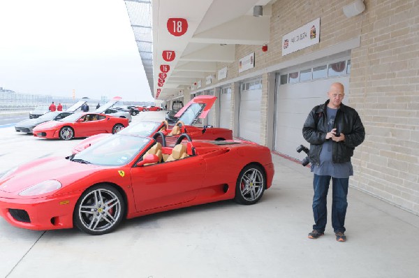 Ferrari Track Day at the Circuit Of The Americas Track in Austin, Texas 12/