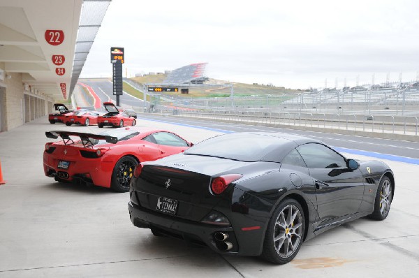 Ferrari Track Day at the Circuit Of The Americas Track in Austin, Texas 12/