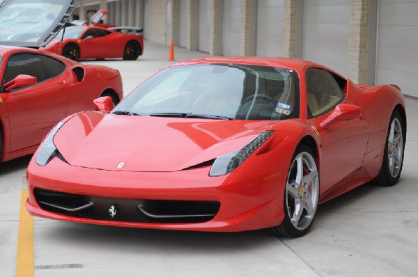 Ferrari Track Day at the Circuit Of The Americas Track in Austin, Texas 12/