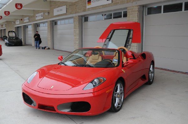 Ferrari Track Day at the Circuit Of The Americas Track in Austin, Texas 12/