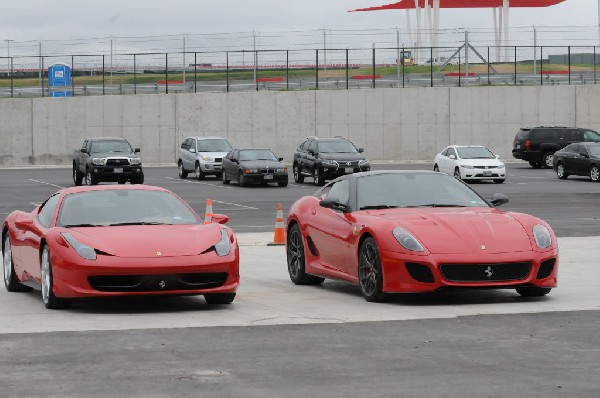 Ferrari Track Day at the Circuit Of The Americas Track in Austin, Texas 12/