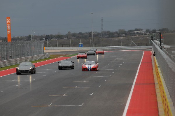 Ferrari Track Day at the Circuit Of The Americas Track in Austin, Texas 12/