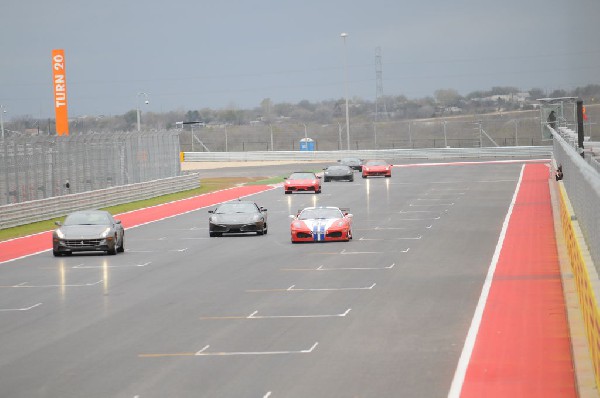 Ferrari Track Day at the Circuit Of The Americas Track in Austin, Texas 12/