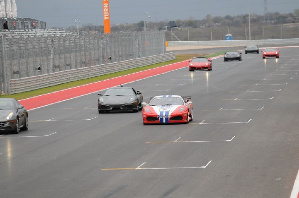 Ferrari Track Day at the Circuit Of The Americas Track in Austin, Texas 12/