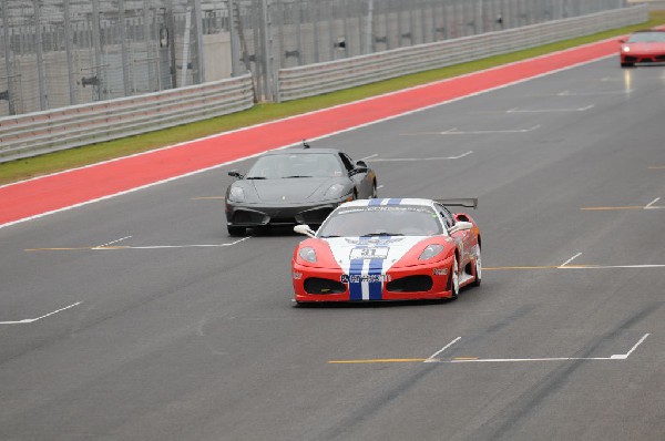 Ferrari Track Day at the Circuit Of The Americas Track in Austin, Texas 12/