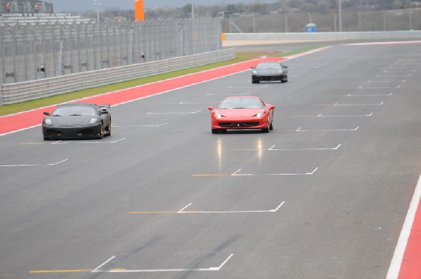 Ferrari Track Day at the Circuit Of The Americas Track in Austin, Texas 12/