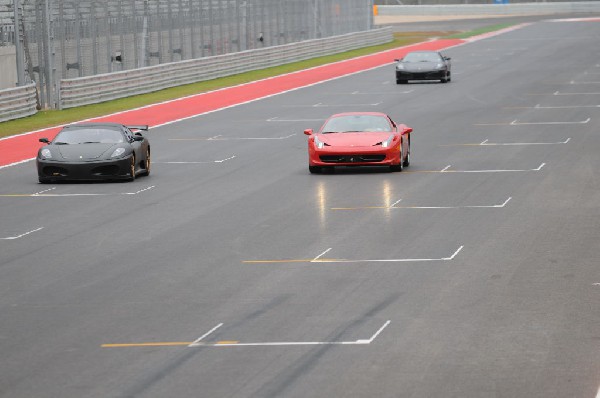 Ferrari Track Day at the Circuit Of The Americas Track in Austin, Texas 12/