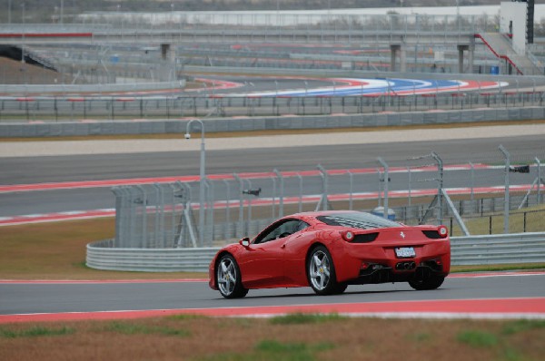 Ferrari Track Day at the Circuit Of The Americas Track in Austin, Texas 12/