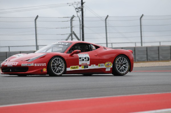 Ferrari Track Day at the Circuit Of The Americas Track in Austin, Texas 12/