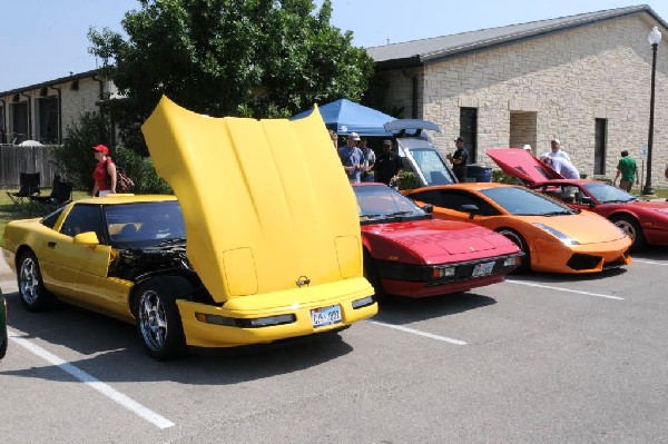 Cars and Coffee Car Show, Leander, Texas - 06/05/11 - photo by jeff narring