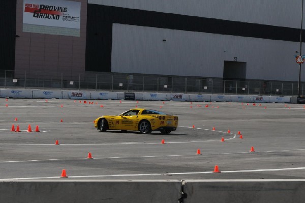 Bob Bondurant instructors take SEMA participants around SEMA MotorTrend Pro