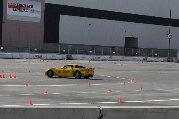 Bob Bondurant instructors take SEMA participants around SEMA MotorTrend Pro