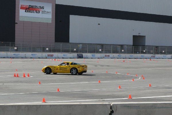 Bob Bondurant instructors take SEMA participants around SEMA MotorTrend Pro