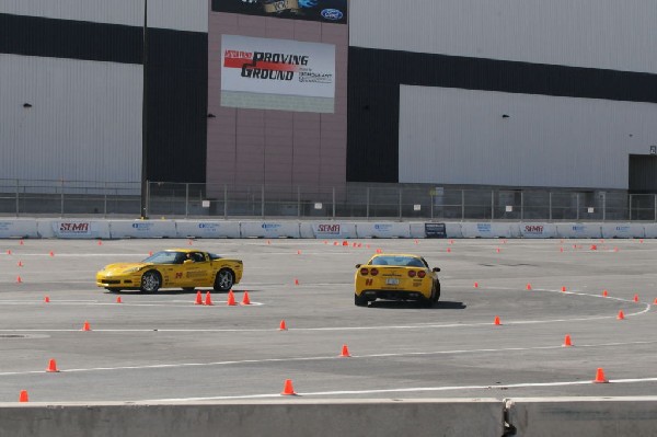 Bob Bondurant instructors take SEMA participants around SEMA MotorTrend Pro