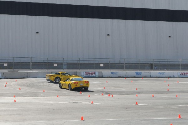 Bob Bondurant instructors take SEMA participants around SEMA MotorTrend Pro