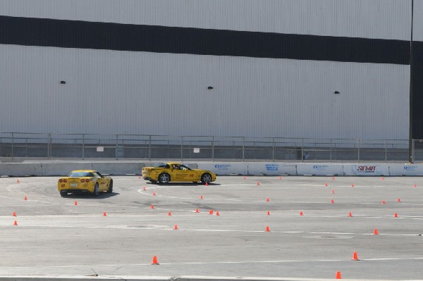 Bob Bondurant instructors take SEMA participants around SEMA MotorTrend Pro