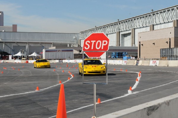 Bob Bondurant instructors take SEMA participants around SEMA MotorTrend Pro