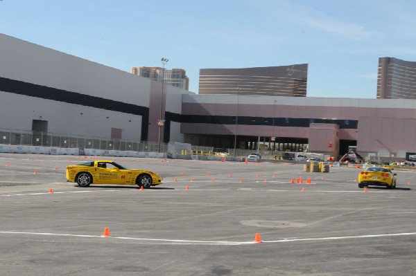 Bob Bondurant instructors take SEMA participants around SEMA MotorTrend Pro