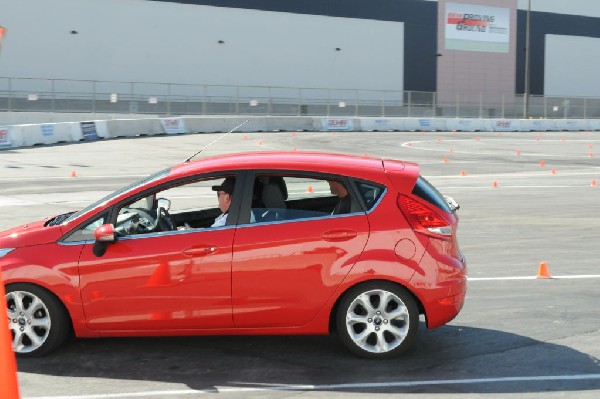 Bob Bondurant instructors take SEMA participants around SEMA MotorTrend Pro