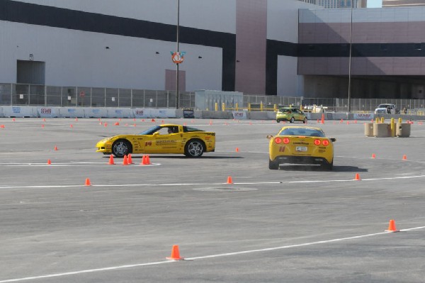 Bob Bondurant instructors take SEMA participants around SEMA MotorTrend Pro