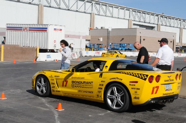 Bob Bondurant instructors take SEMA participants around SEMA MotorTrend Pro