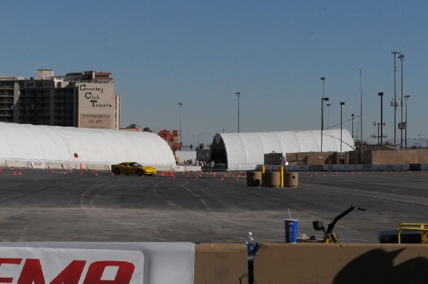 Bob Bondurant instructors take SEMA participants around SEMA MotorTrend Pro