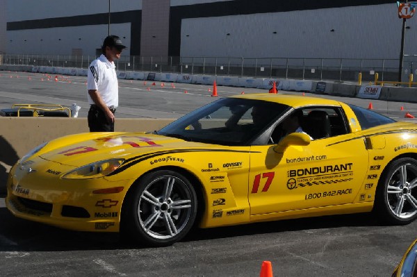 Bob Bondurant instructors take SEMA participants around SEMA MotorTrend Pro