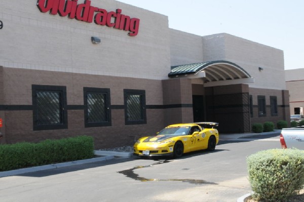 kingsnake racing visits Vivid Racing outside Phoenix